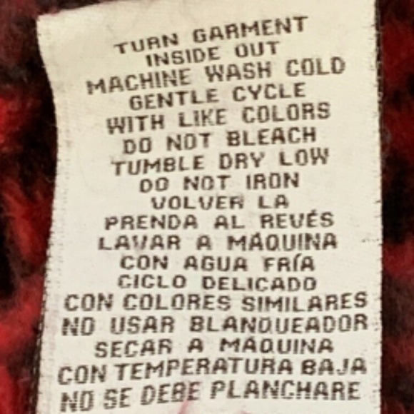 Jacyln Smith Women Soft Cozy Pajama Shirt and Pants Set Sz M Red Black #251i - Picture 7 of 7